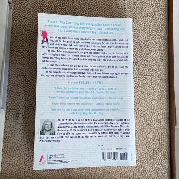 Confess by Colleen Hoover Book! - Picture 2 of 2